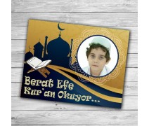 Kuran-ı Kerim Temalı Kuran Okuyorum Magneti